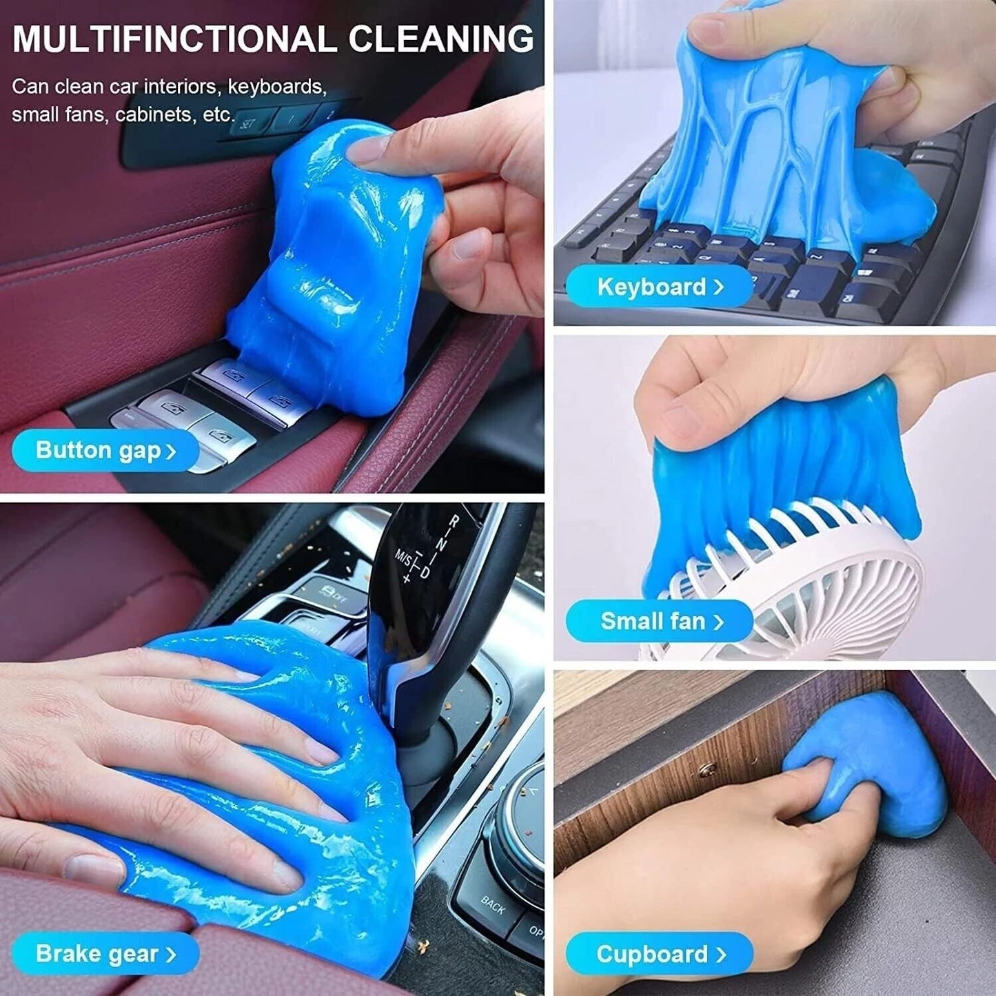 2 PACK - CleanFix Dust Cleaning Gel